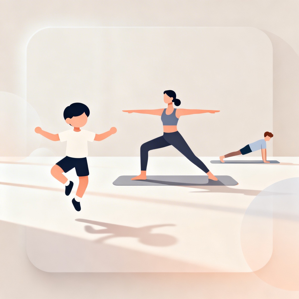 Najlepsze ćwiczenia dla całej rodziny